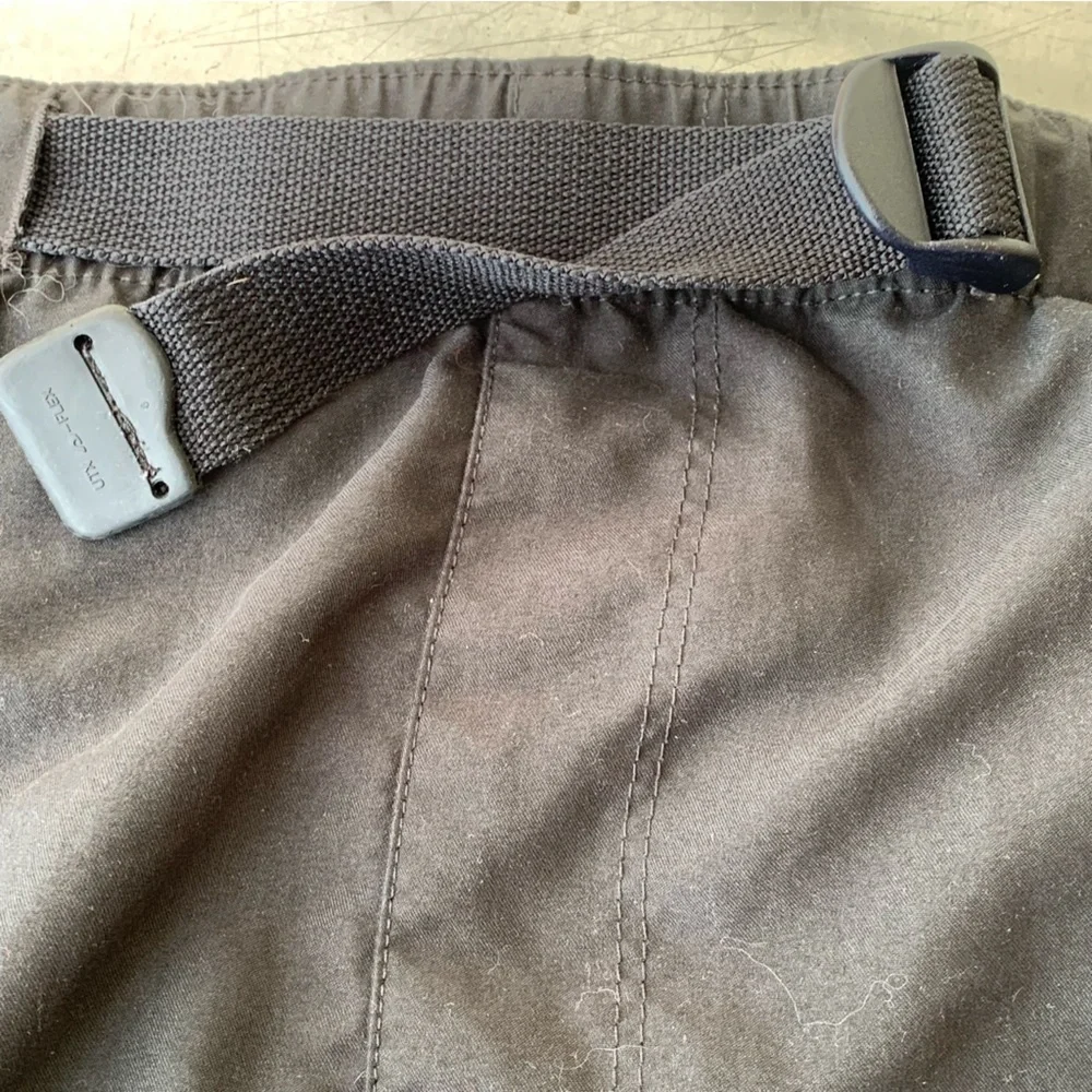 The North Face Belted Hiking Shorts Men’s XL Black Pockets TN8V